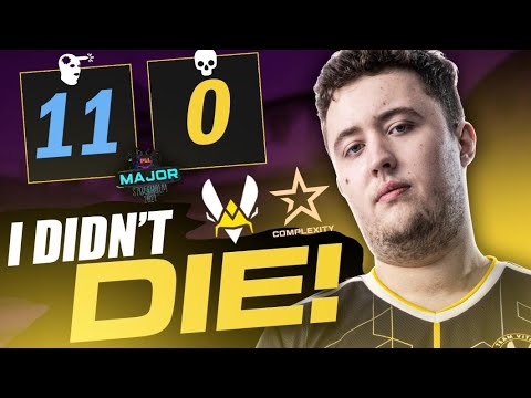First player ever not to die at a major game? 😱 | ZYWOO vs Complexity @pgl Major