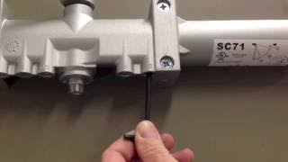 How to Install Falcon SC71 Door Closer