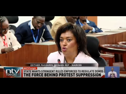 Is Esther Passaris pushing government agenda with protest law proposal?