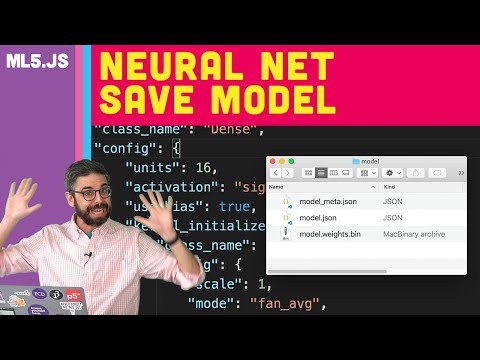 ml5: Save Neural Network Trained Model