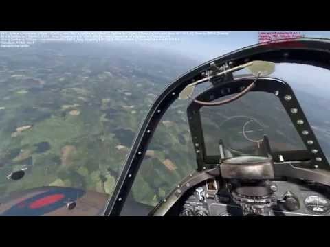 IL-2 Cliffs of Dover - 4 Kills / 3 Flamers (Spitfire Mk.Ia) [E]