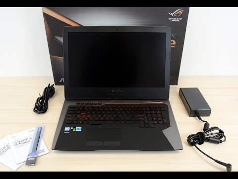 ASUS ROG G752VY - unboxing