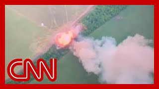 New video shows Ukraine destroy Russian rocket launcher with US-provided weapon