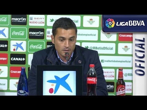 Rueda de Prensa de Francisco Rodríguez tras el Real Betis (0-1) UD Almería - HD