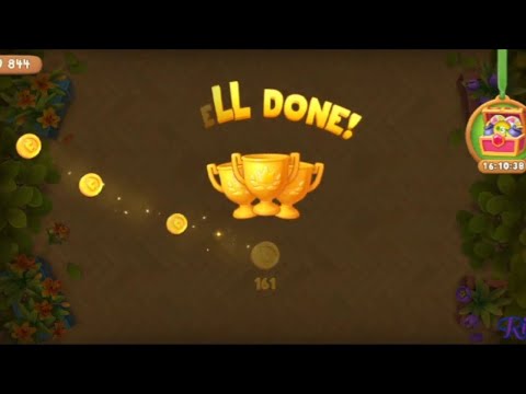Gardenscapes level 8966 stage 151 - 165 ❤️ Gameplay Well Done