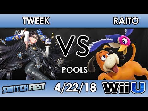 Switchfest - P1 | Tweek (Bayonetta) VS CD | Raito (Duck Hunt) - Smash 4 - Top 32 - Winners Round 1