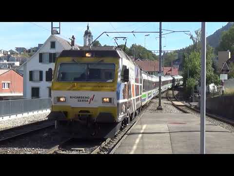 Der Voralpenexpress von Biberbrugg nach Rapperswil / Video Nr. 43