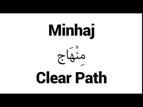 How to Pronounce Minhaj! - Middle Eastern Names
