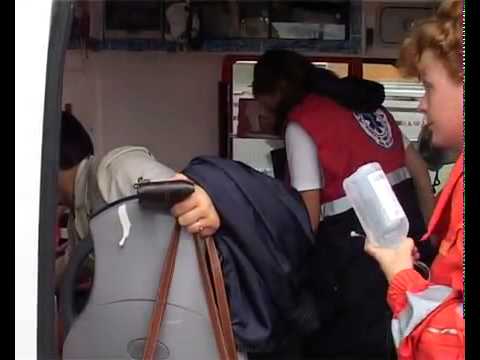 SAJ Bihor Alesd interventie la accident auto