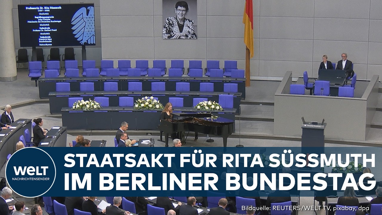 DEUTSCHLAND: Bundestag erinnert an Rita Süssmuth - Die wichtigsten Momente