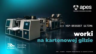 HSP BR350ST rolomat z nawijaniem na kartonowa gilzę