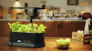 Lift-Out Tank Indoor Gardening System | HGS16 Series | LUMI