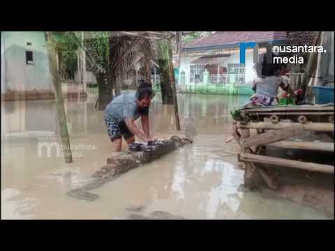 Banjir Kembali Melanda Desa Idaman Pandeglang, 422 KK Terdampak Usai Hujan Deras dan Angin Kencang