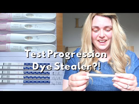 Live Pregnancy Test & Pregnancy Test Progression (First Response and Boots Strip Tests)