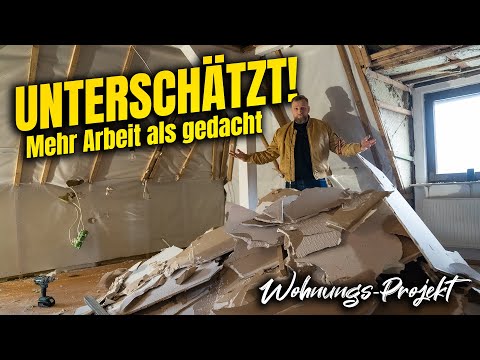 Sanierung eskaliert komplett | Habe ich mich übernommen ? mehr Arbeit als gedacht | Wohnungs-Content