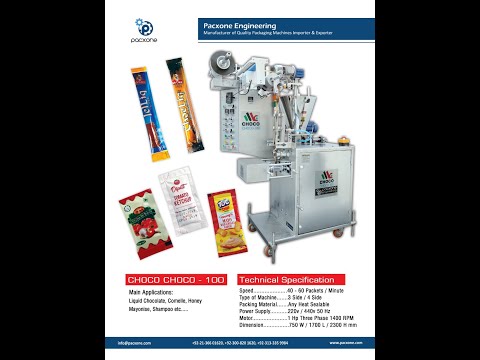 Choco Choco - 100 For Liquid Chocolate Packing Machine | Pacxone Engineering | #engineering #machine