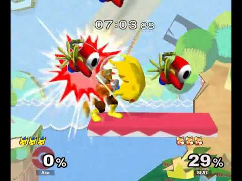 Tempo | Axe (Pikachu) vs SFAT (Fox) - Losers Top 64 - MELEE SINGLES | GX2