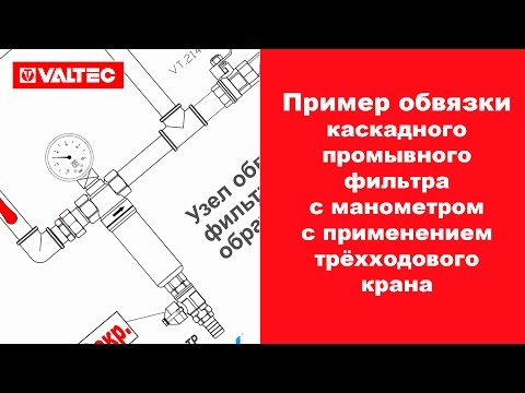 Работа трёхходового крана VT.361