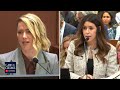 Camille Vasquez Cross Examines Amber Heard In Her Rebuttal Case