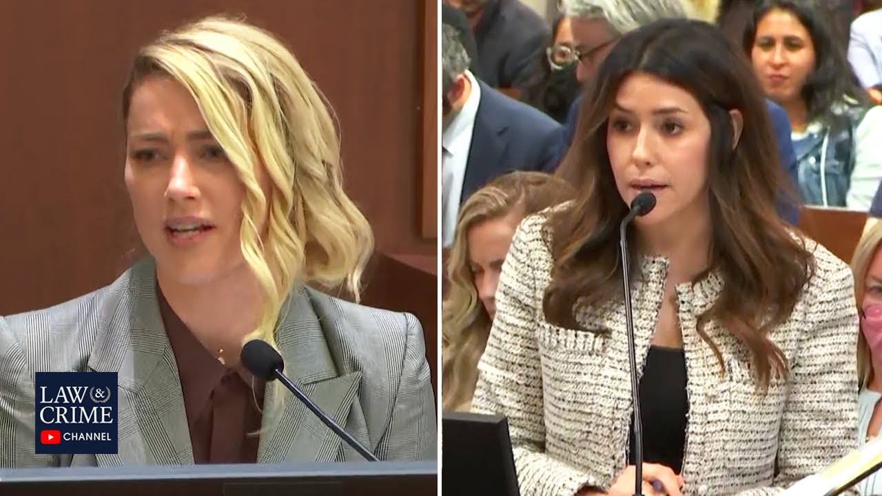 Camille Vasquez Cross-Examines Amber Heard in Her Rebuttal Case