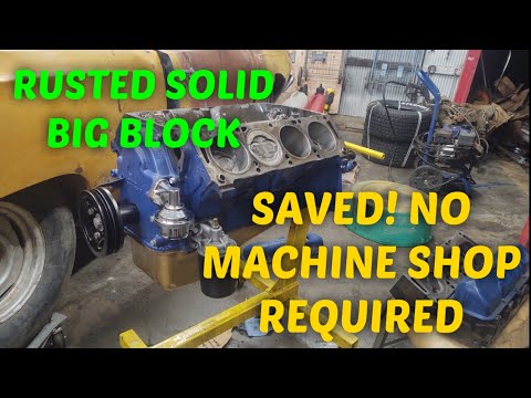 Locked up RUSTED Ford 390 REBUILD Part 1, No Machine Shop Required?! Building My Son's First Hot Rod