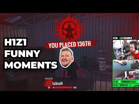 H1Z1 Funny Moments - feat. Tabsen, Keev, Nex ...