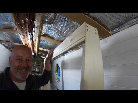VLOG 78, Narrowboat Fit Out - TV CABINET/DRESSER