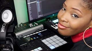 WATCH ME MAKE A SIMPLE AFRO POP BEAT ON THE MASCHINE MK3!!! 🔥