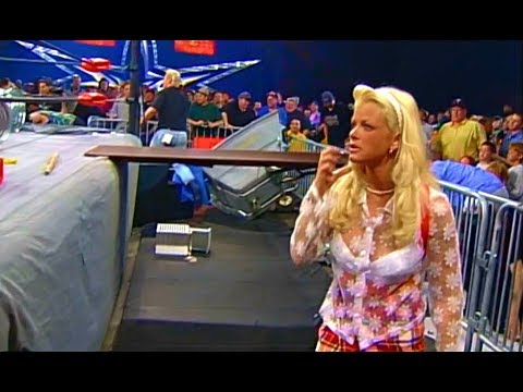 (720pHD): WCW Nitro 04/26/99 - Hak (w/Chastity) vs. Brian Knobbs vs. Mikey Whipwreck vs. Horace