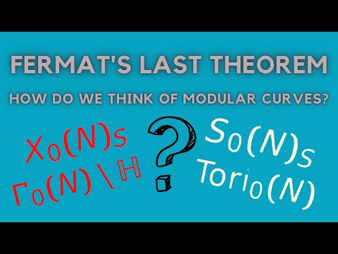 Fermat's Last Theorem: How to Think About Modular Curves! (3.9, #32)