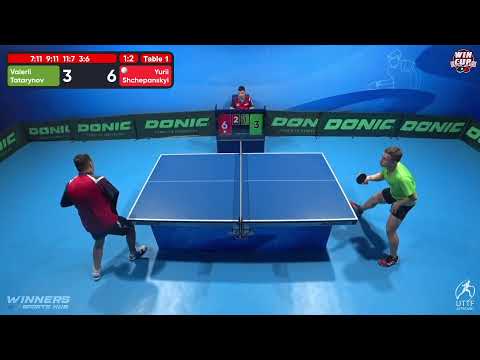 23:00 Valerii Tatarynov 1 - 3 Yurii Shchepanskyi West 5 WIN CUP 14.11.2022 | TABLE TENNIS WINCUP