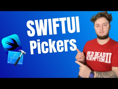 SwiftUI Tutorial - How to use Pickers using Xcode 11