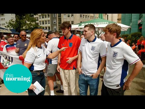 England Are In The Semi-Finals! Josie Meets Football Fans In Dortmund | This Morning