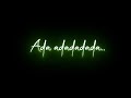 Love Song WhatsApp Status Black Screen Lyrics Veesum Velichathile Song AK PADAIPPUGAL