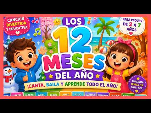 12 amigos en el calendario