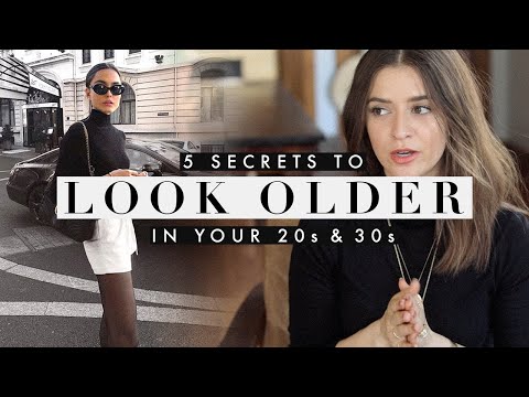 20代・30代で老けて見える5つの秘訣 - *Life-Changing* (5 Secrets to Look Older in your 20s and 30s – *Life-Changing*)