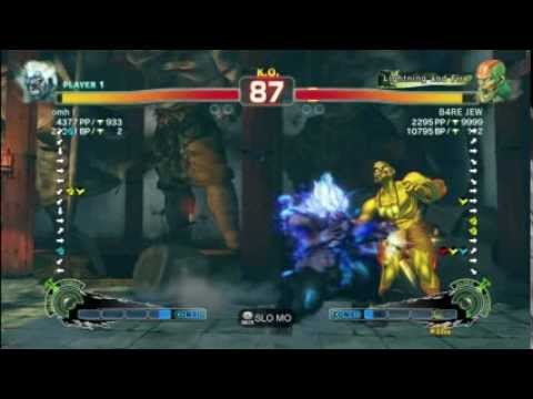 omh I [Oni] vs B4RE JEW [Dhalsim] SSF4 Arcade Edition