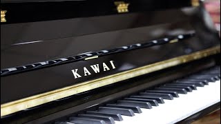Video thumbnail for Kawai K-500 upright piano by Ian Burgess-Simpson Pianos