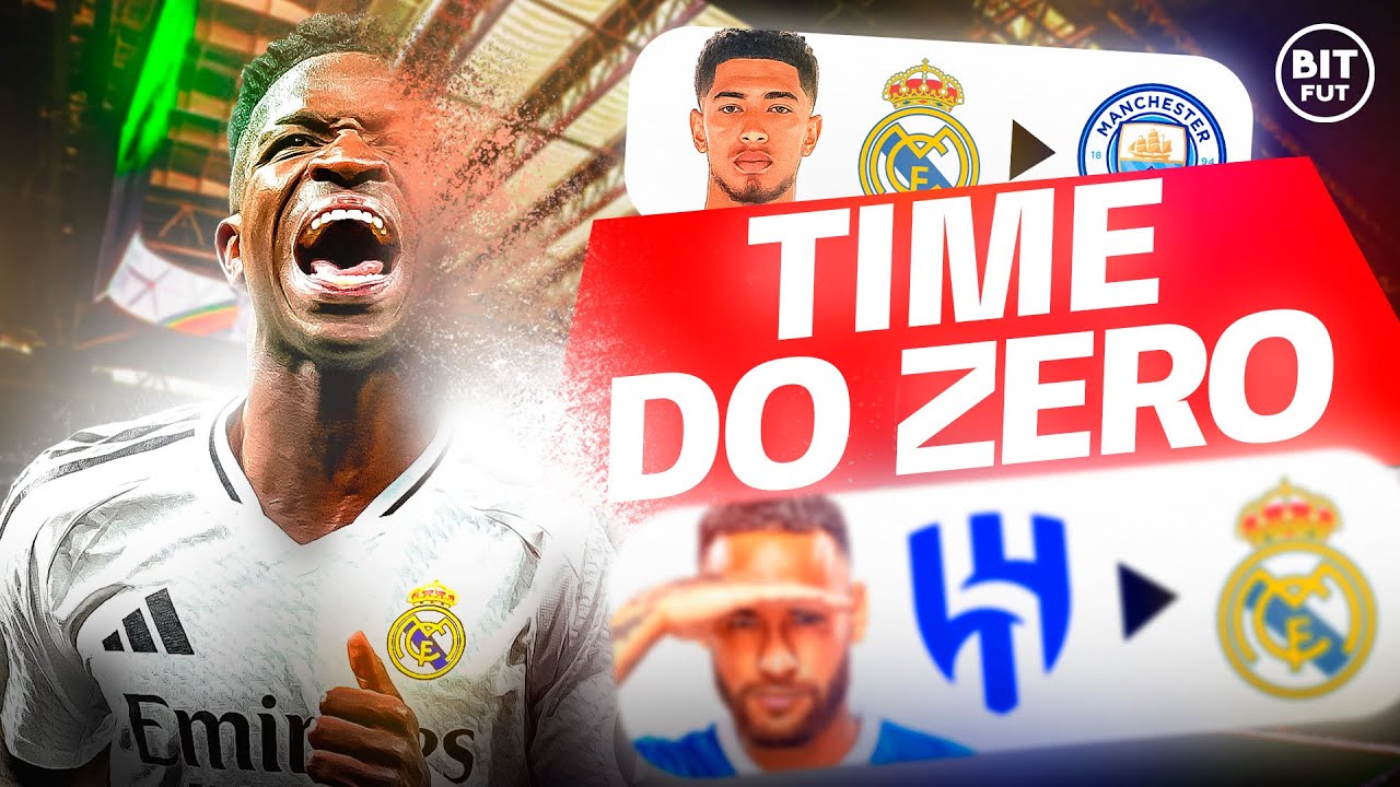 Trocando 100% do elenco do Real Madrid 🔄 Desafio do Elenco ZerO!