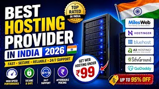 Best Hosting Provider in India 🇮🇳 | Get Web Hosting Under ₹99 (2026) | Top Hosti
