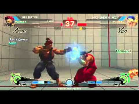 SSF4 AE: Daigo Umehara (Yun) vs Infiltration (Akuma) - NCR 9 (Top 8)