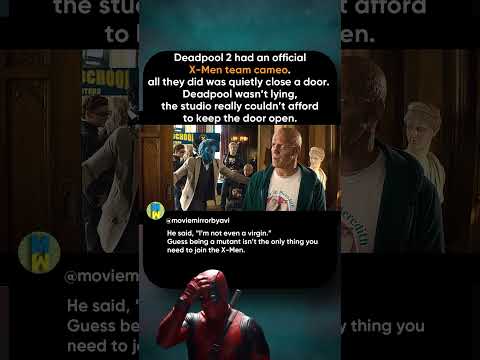 The Funniest Hidden Cameo in Deadpool 2 | X-Men Door Scene