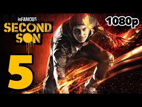 inFAMOUS: Second Son Walkthrough PART 5 [1080p] No Commentary TRUE-HD QUALITY