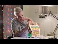 Henry Rollins Decorates A Gingerbread House