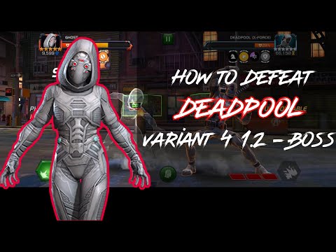 How to defeat Deadpool Variant 4 Chapter 1.2 Boss | Marvel contest of champions.