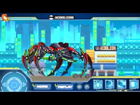 Toy Robot War:Robot Tarantula Video