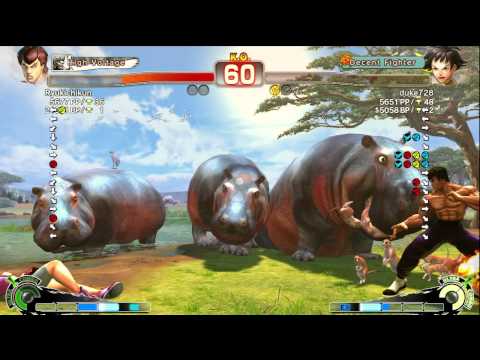 Ryukichikun (Fei Long) vs Duke728 (Makoto) - AE2012 Ranked Match *720p HD*