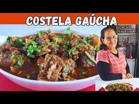 COSTELA GAÚCHA NA PANELA DE PRESSÃO | Rápida, Suculenta e Irresistível!