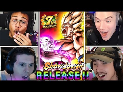 QUADRUPLE ULTRA PULLS?!? SSJ Goku & Full Power Frieza 7th Anniversary Summon Battle