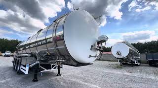 LAG Spożywcza Magyar Izolowana Webasto Pompa Elektryczna do Zrzutu tanker semi-trailer | Image 4 - Autoline